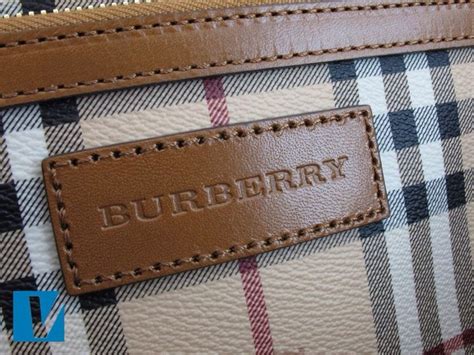 what does the stamp say on a burberry purse|are Burberry bags real.